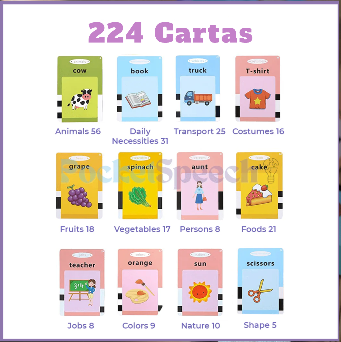 KinderSpeech - Jugete didactico para niños Español/Ingles